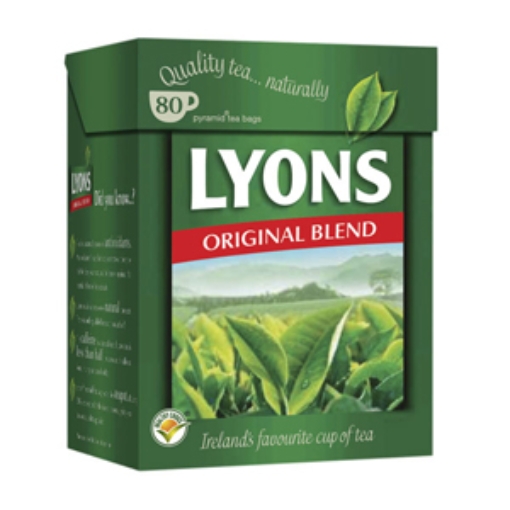 Picture of LYONS ORIGINAL GREEN TEA BAGS 80S