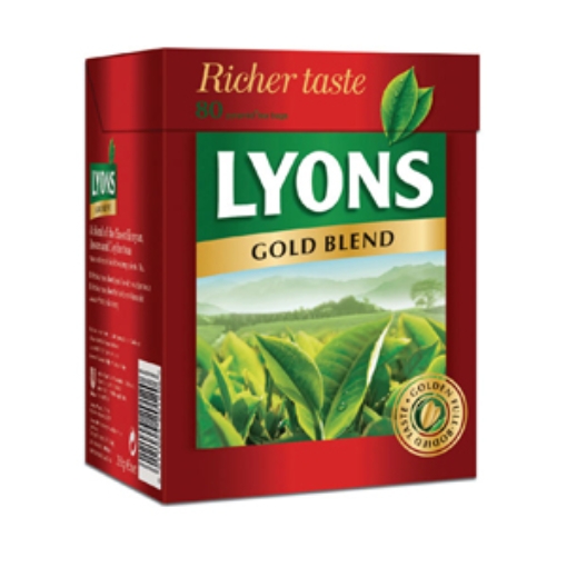 Picture of LYONS GOLD TEA BAGS 80S