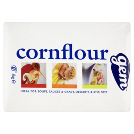 Picture of GEM CORNFLOUR 3KG