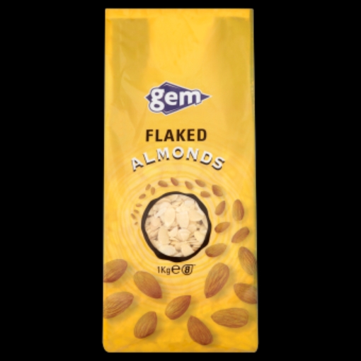 Picture of GEM ALMONDS FLAKED 1KG