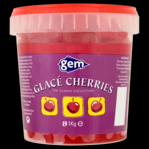 Picture of GEM CHERRIES GLACE 1KG