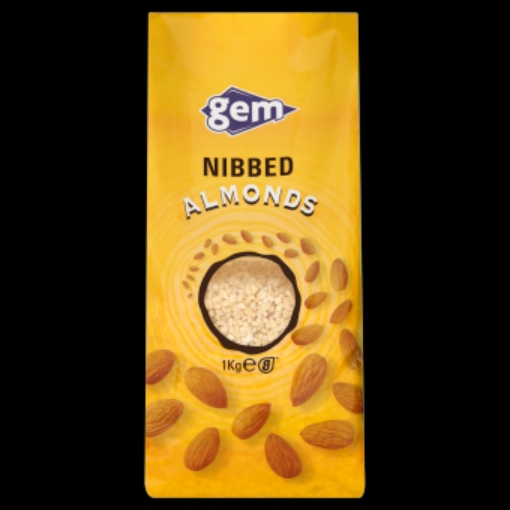 Picture of GEM ALMONDS NIBBED 1KG