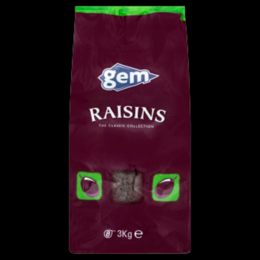 Picture of GEM RAISINS 3KG