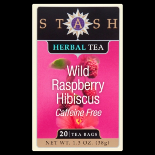 Picture of STASH WILD RASPBERRY HERBAL TEA 20S