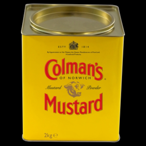 Picture of COLMANS MUSTARD ENGLISH POWDER 2KG