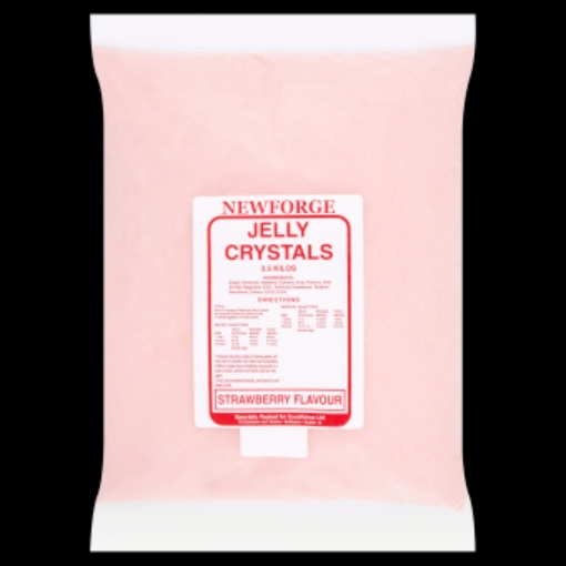Picture of NEWFORGE JELLY CRYSTALS STRAWBERRY 3.5KG