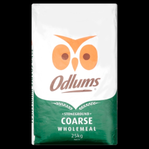 Picture of ODLUMS 25KG FLOUR COARSE WHOLEMEAL