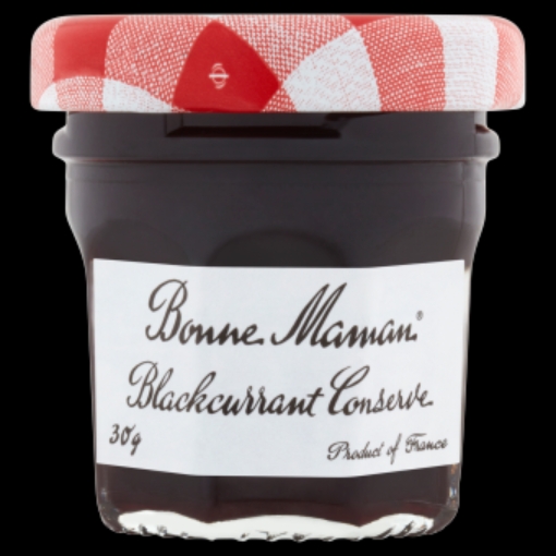 Picture of BONNE MAMAN JAM BLACKCURRANT 30G