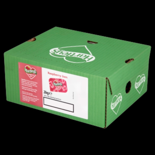 Picture of HARTLEYS PORTIONS RASPBERRY JAM 20G