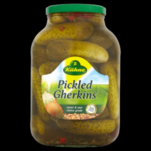 Picture of KUHNE GHERKINS WHOLE PICKLED 2.5KG