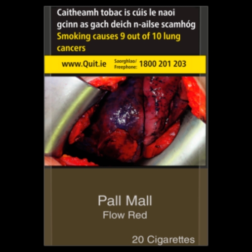 Picture of PALL MALL KING SIZE RED FLOW 20S