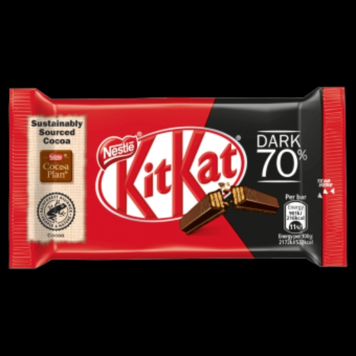 Picture of KIT KAT 4 FINGER DARK 41.5G