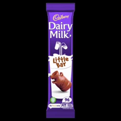 Picture of CADBURYS DAIRY MILK LITTLE BARS 18G
