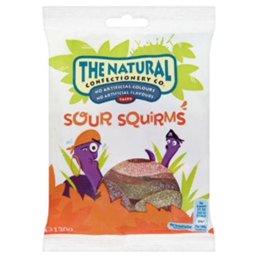 Picture of TNCC JELLY SOUR SQUIRMS BAG 110G