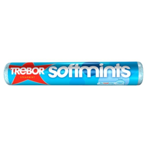 Picture of TREBOR SOFTMINTS SPEARMINT ROLLS