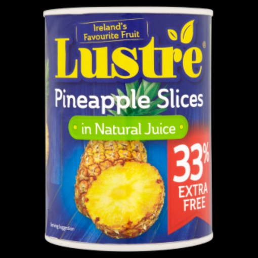Picture of LUSTRE 565G PINEAPPLE SLICES IN JUICE