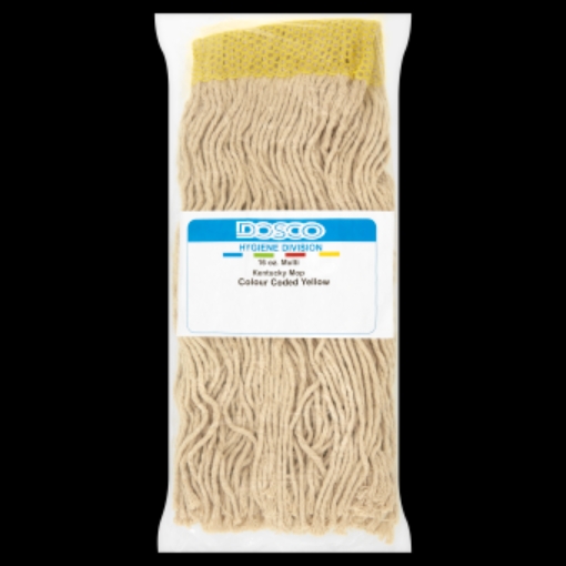 Picture of DOSCO MOP HEADS COLOURED YELLOW SOCKET