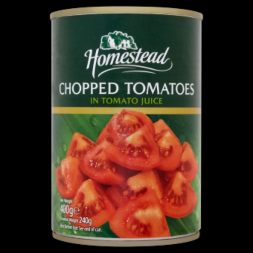 Picture of HOMESTEAD TOMATOES CHOPPED 400G