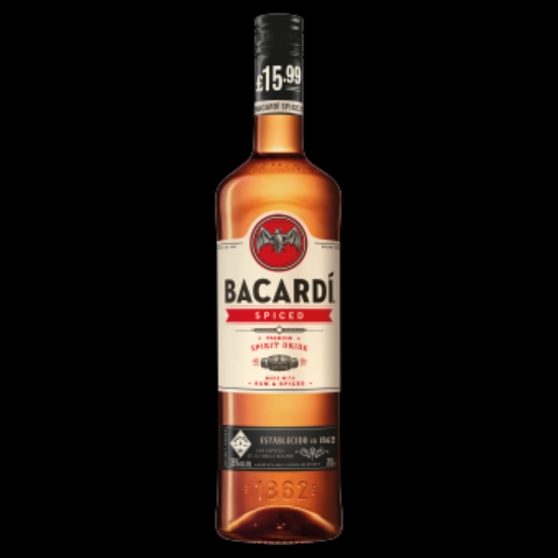 Picture of BACARDI RUM SPICED 70CL