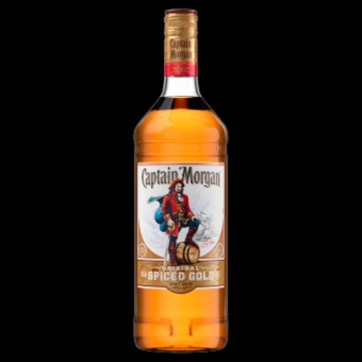 Picture of CAPTAIN MORGAN RUM SPICED GOLD LITRE 12'S