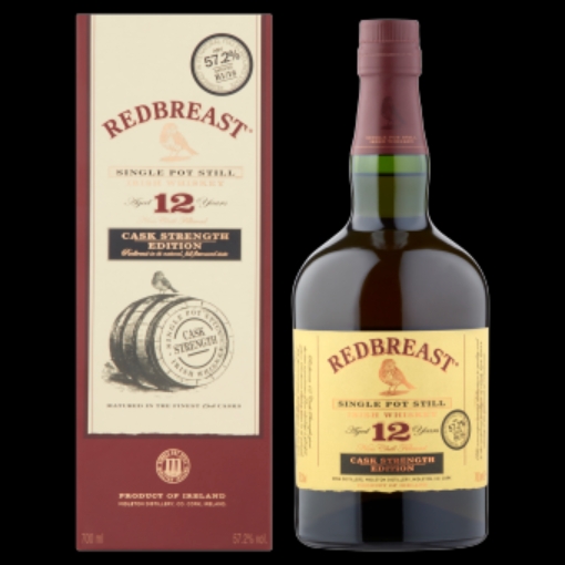 Picture of REDBREAST WHISKEY 12 YEAR CASK STRENGTH 70CL