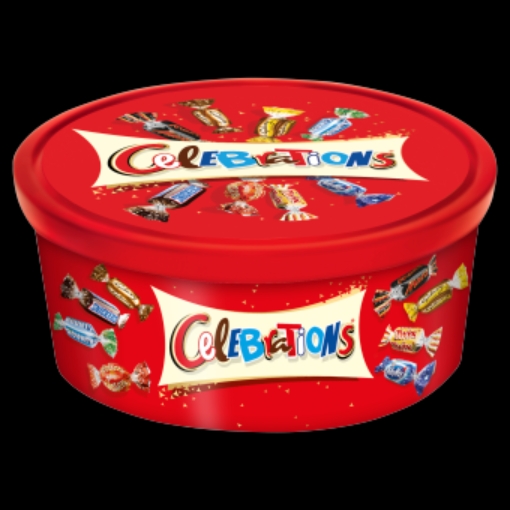 Picture of CELEBRATIONS 550G TUBS