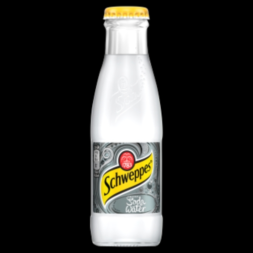 Picture of SCHWEPPES 125ML NRBS SODA WATER GLASS