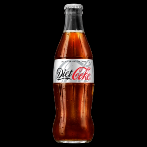 Picture of COCA-COLA 330ML GLASS NRB DIET