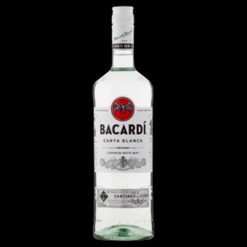 Picture of BACARDI RUM CARTA BLANCA 1 LITRE