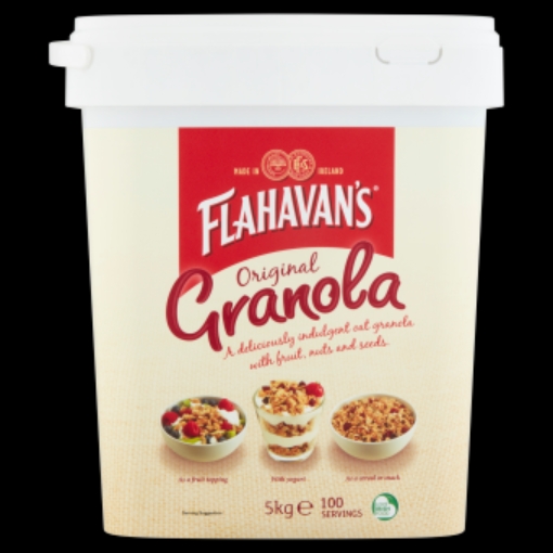Picture of FLAHAVANS 5KG TUB GRANOLA