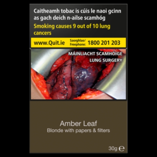 Picture of AMBER LEAF 30G BOX BLONDE