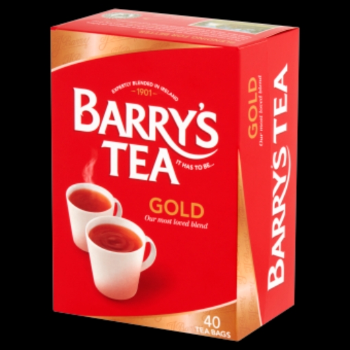 Picture of BARRYS TEA 40'S GOLD LABEL BLEND