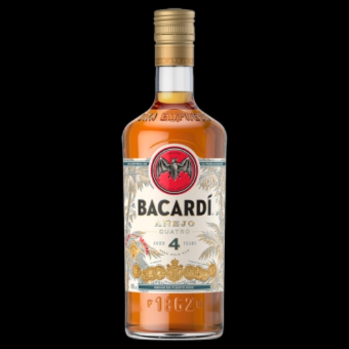 Picture of BACARDI RUM CUATRO 70CL