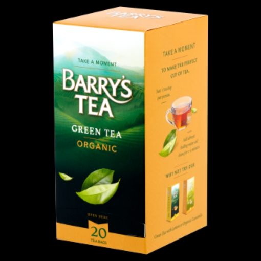 Picture of BARRYS TEA 20'S GREEN ORGANIC HERBAL