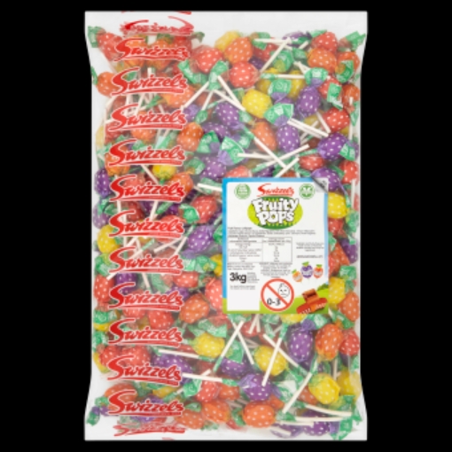 Picture of SWIZZELS FRUITY POP LOLLIES 3KG