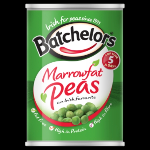 Picture of BATCHELORS MARROWFAT PEAS CANS 420G 24'S