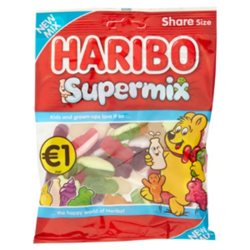Picture of HARIBO 140G SUPERMIX â‚¬1.25