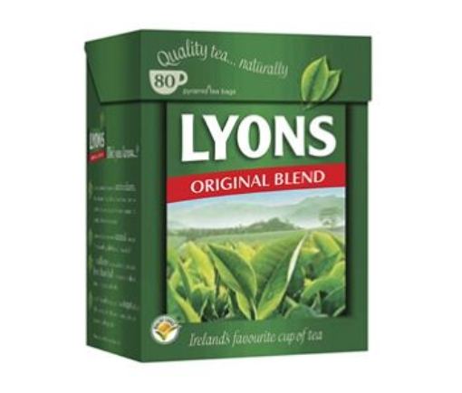 Picture of LYONS ORIGINAL GREEN TEA BAGS 80S