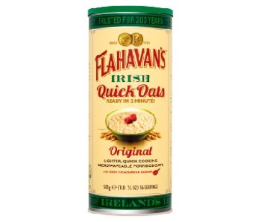 Picture of FLAHAVANS 500G QUICK OATS DRUMS
