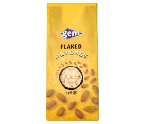 Picture of GEM ALMONDS FLAKED 1KG