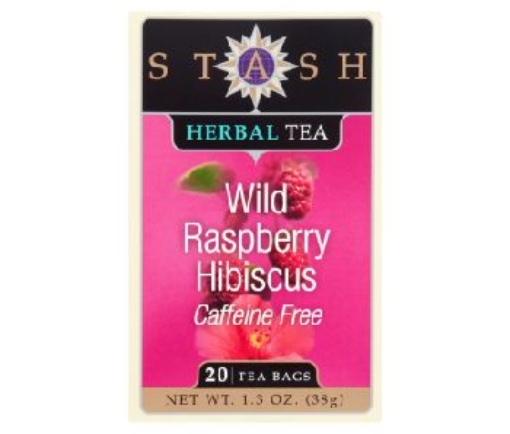 Picture of STASH WILD RASPBERRY HERBAL TEA 20S