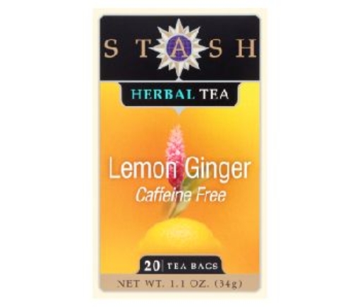 Picture of STASH LEMON GINGER HERBAL TEA 20S