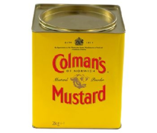 Picture of COLMANS MUSTARD ENGLISH POWDER 2KG