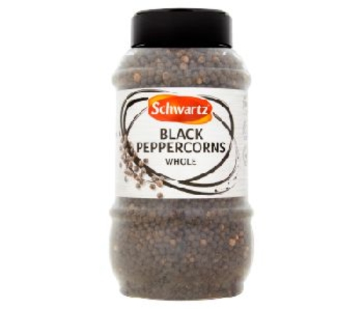Picture of SCHWARTZ PEPPER BLACK WHOLE 460G