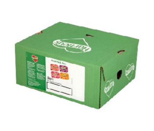 Picture of HARTLEYS PORTIONS ASSORTED JAMS 20G
