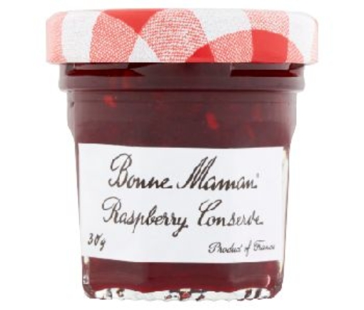 Picture of BONNE MAMAN JAM RASPBERRY 30G