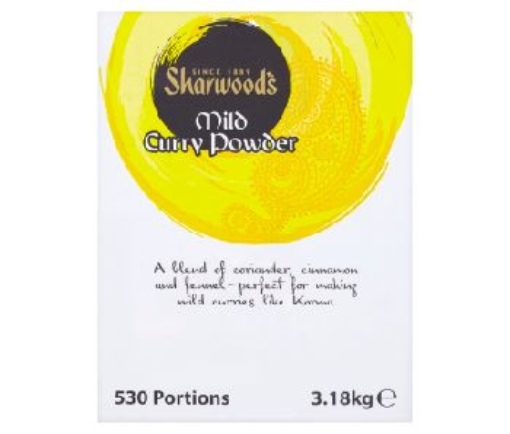 Picture of SHARWOODS CURRY POWDER MILD MADRAS 3KG