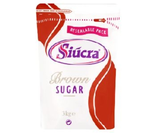 Picture of SIUCRA 3KG BROWN SUGAR