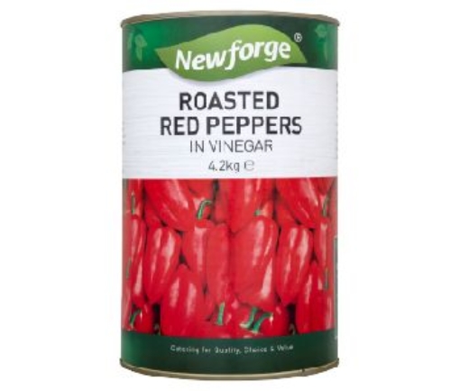 Picture of NEWFORGE ROASTED RED PEPPERS 4200G
