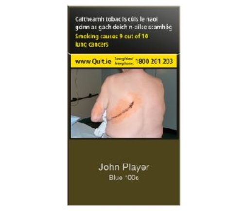Picture of JOHN PLAYER BLUE 100S 20S